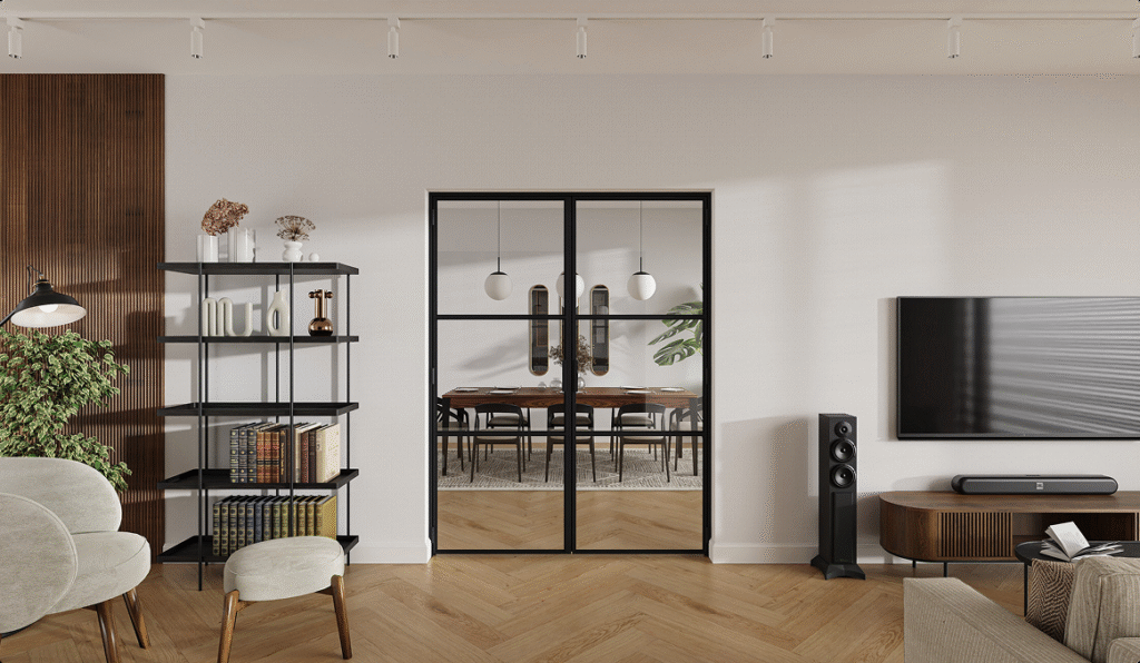 drzwi podwójne loftowe